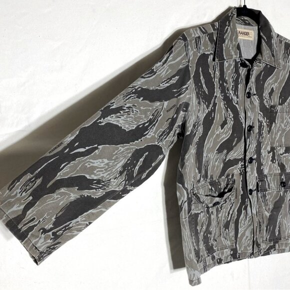Ranger Camo Button Up Utility Shirt S - Picture 7 of 15